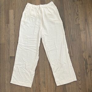 Free People Linen Trousers